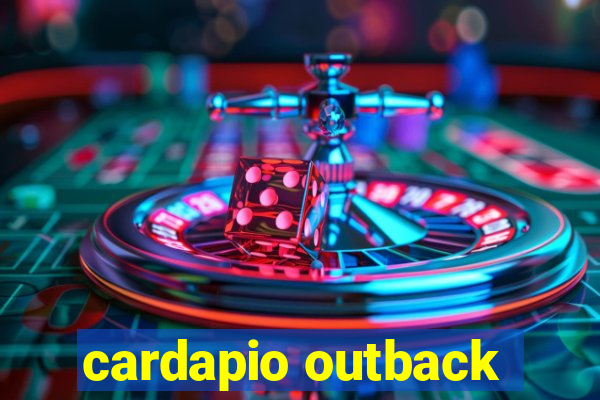 cardapio outback